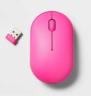 Heyday Wireless Bluetooth Mouse - Neon Pink