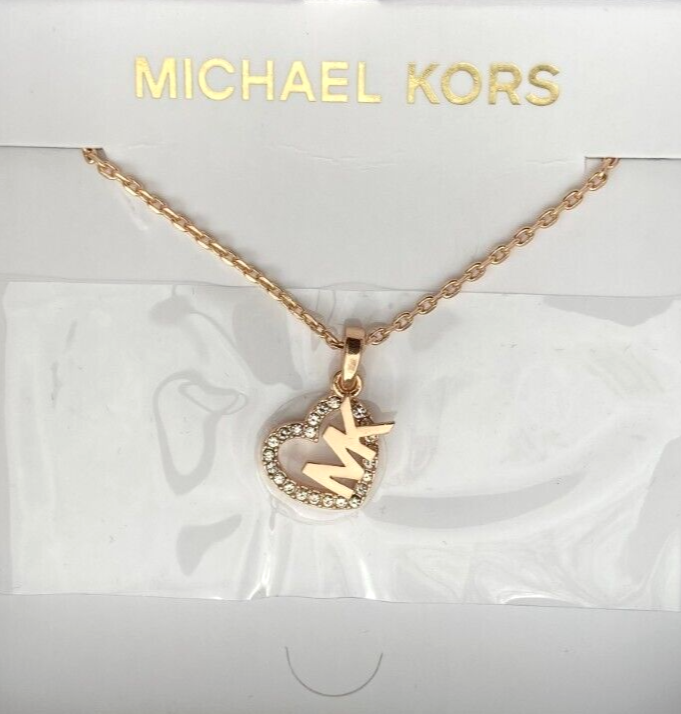 MICHAEL KORS ネックレス MKC1337AH040 MOP HEART PENDANT SV