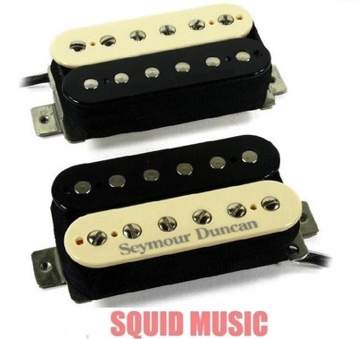 Seymour Duncan 59 Custom Hybrid TB-16 Bridge Trembucker & 59 SH-1n Zebra Set 