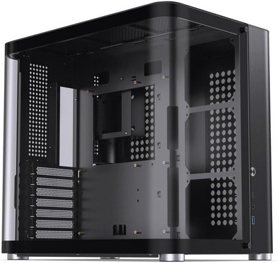 Jonsbo TK-2 2.0 Midi-Tower, Tempered Glass - schwarz