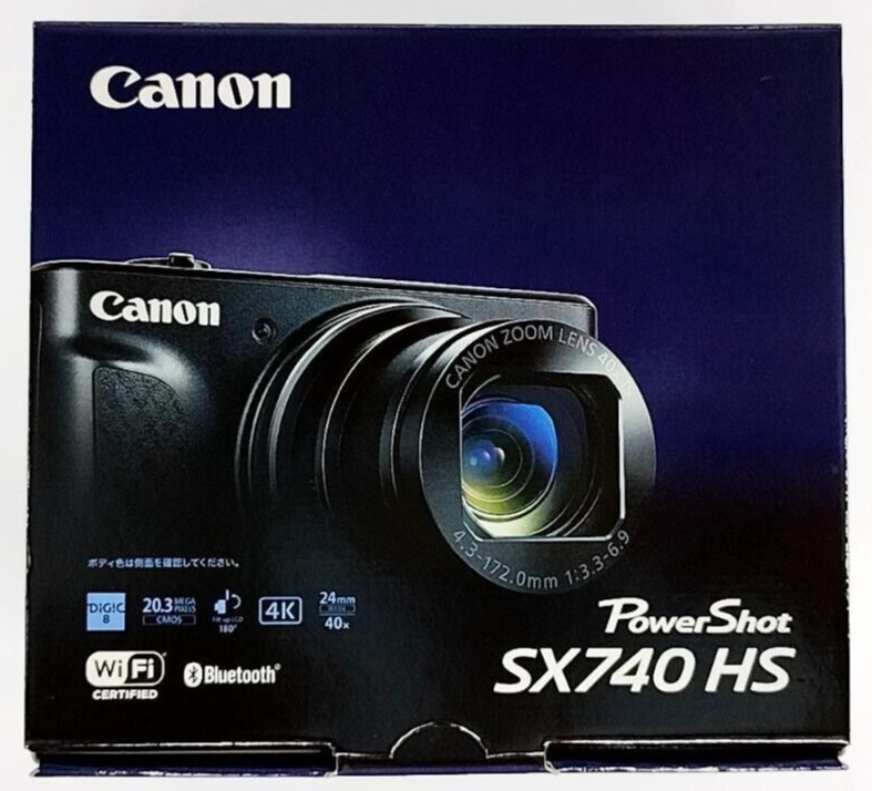 Canon PowerShot SX740 HS Silver Compact Digital Camera Zoom Canon PowerShot SX740 HS Silver Compact Digital Camera Zoom