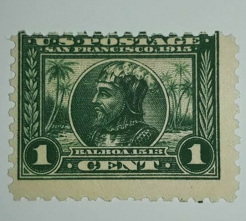 Travelstamps: 1914 US Stamps Scott #401,1c Panama-Pacific Issue, mint, Og, Mnh