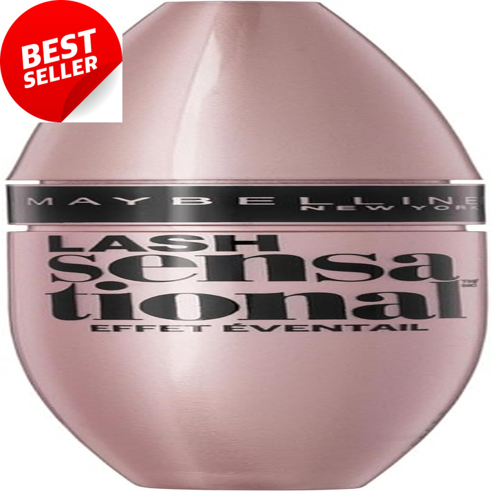 New York Volume Mascara, Full Fan Effect, Lash Sensational, Blackest Black, 9Ml