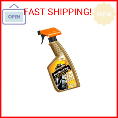 16 Oz  Armor All Car Leather Cleaner Spray, Beeswax Leather Care Spray for Cars,