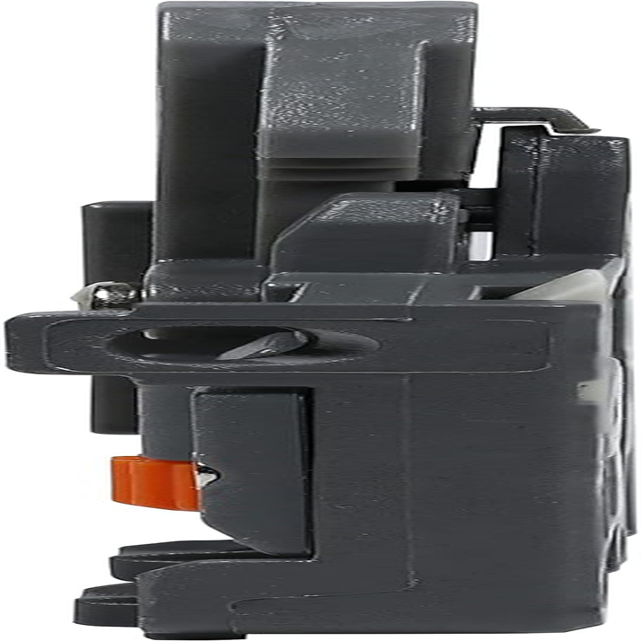 Pair of  Undermount Drawer Slide Plastic Front Locking Device, Grey with Screws