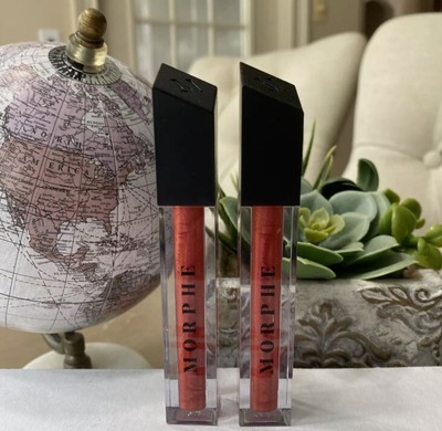 2x Morphe Lip Gloss in BY HEART 4.5mL / 0.15oz NWOB