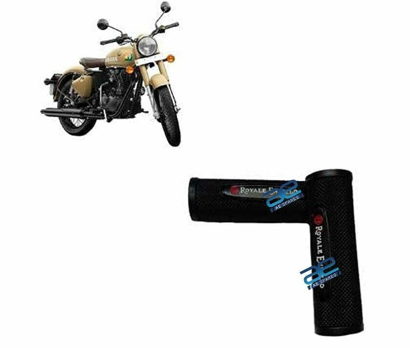 Pair Handle Bar Grip For Royal Enfield Classic 350 500 Thunderbird 350  
