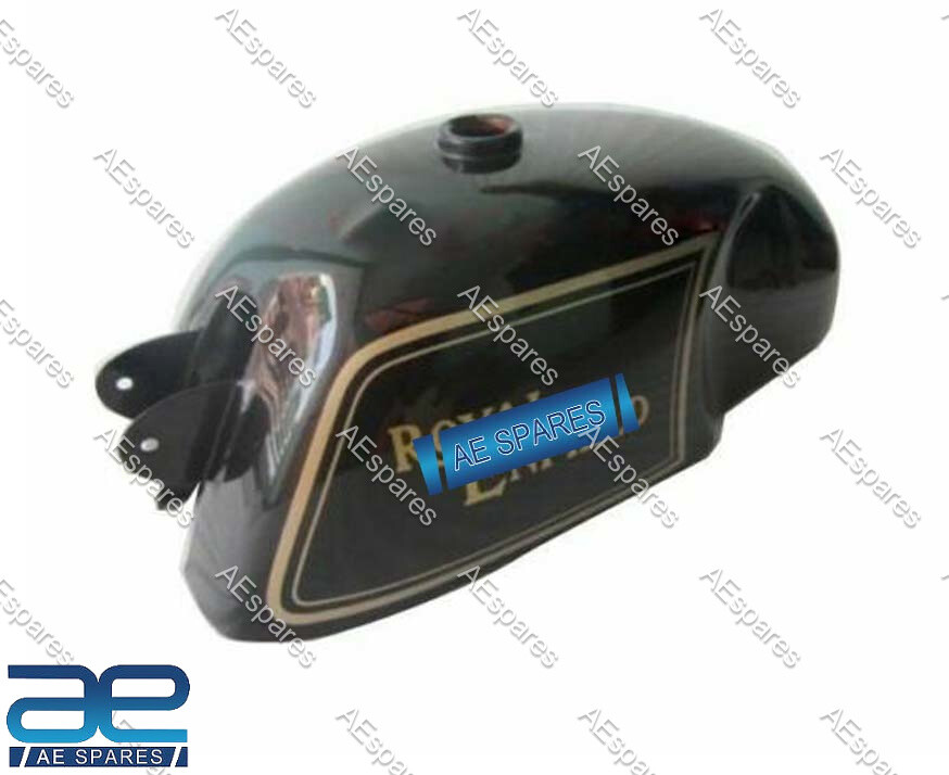 Gas Fuel Tank Cafe Racer Steel Painted 4 Gallon Fits For Royal Enfield Bike 