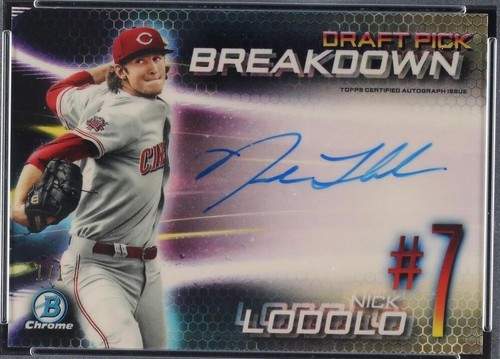 2019 Bowman Draft - Nick Lodolo #BSBA-NL