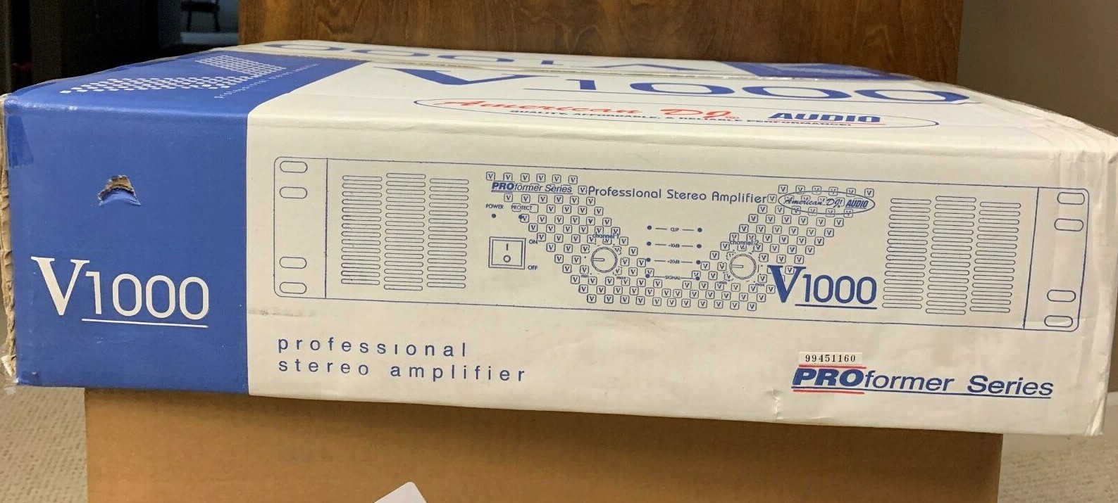 AMERICAN DJ V1000 PROFORMER SERIES AMPLIFIER BRAND NEW | eBay