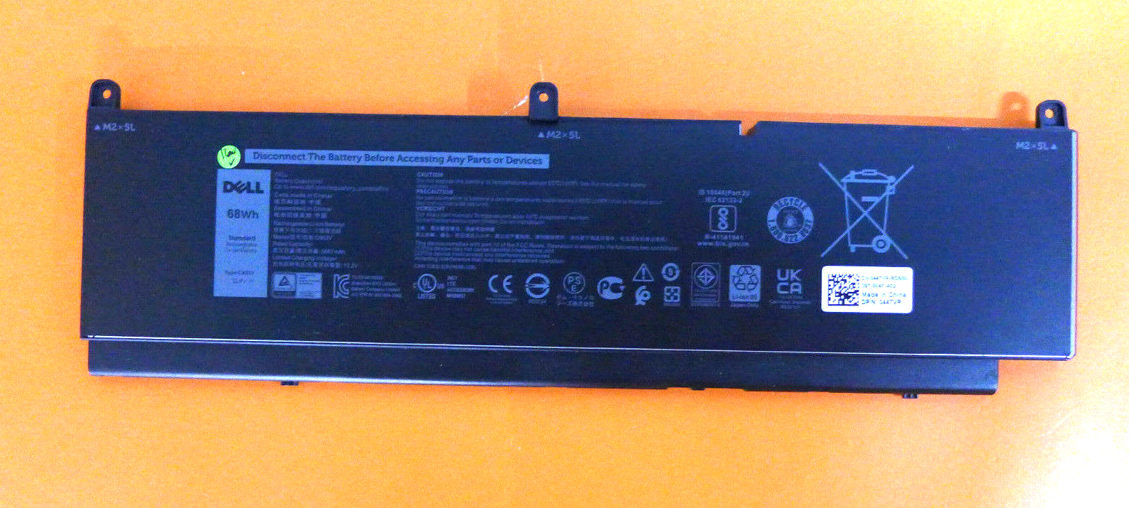 Genuine Dell Precision 7550 7750 68Wh Laptop Battery C903V