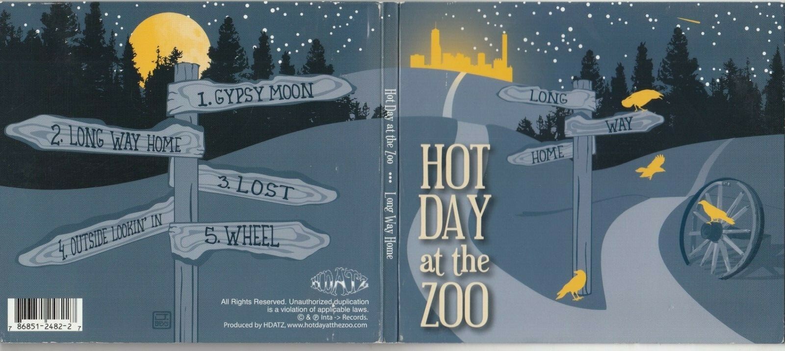 Hot Day at the Zoo - Long Way Home CD 2008 | eBay