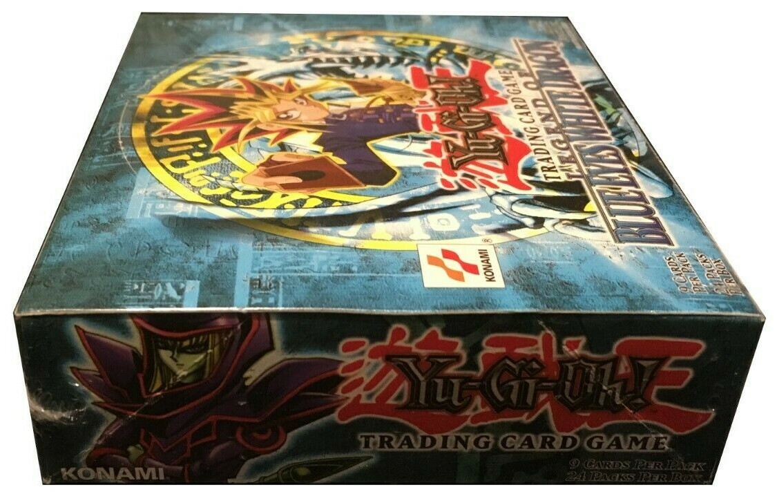 Yugioh 1st Edition (1st Print) Legend Of Blue Eyes White Dragon LOB Booster Box
