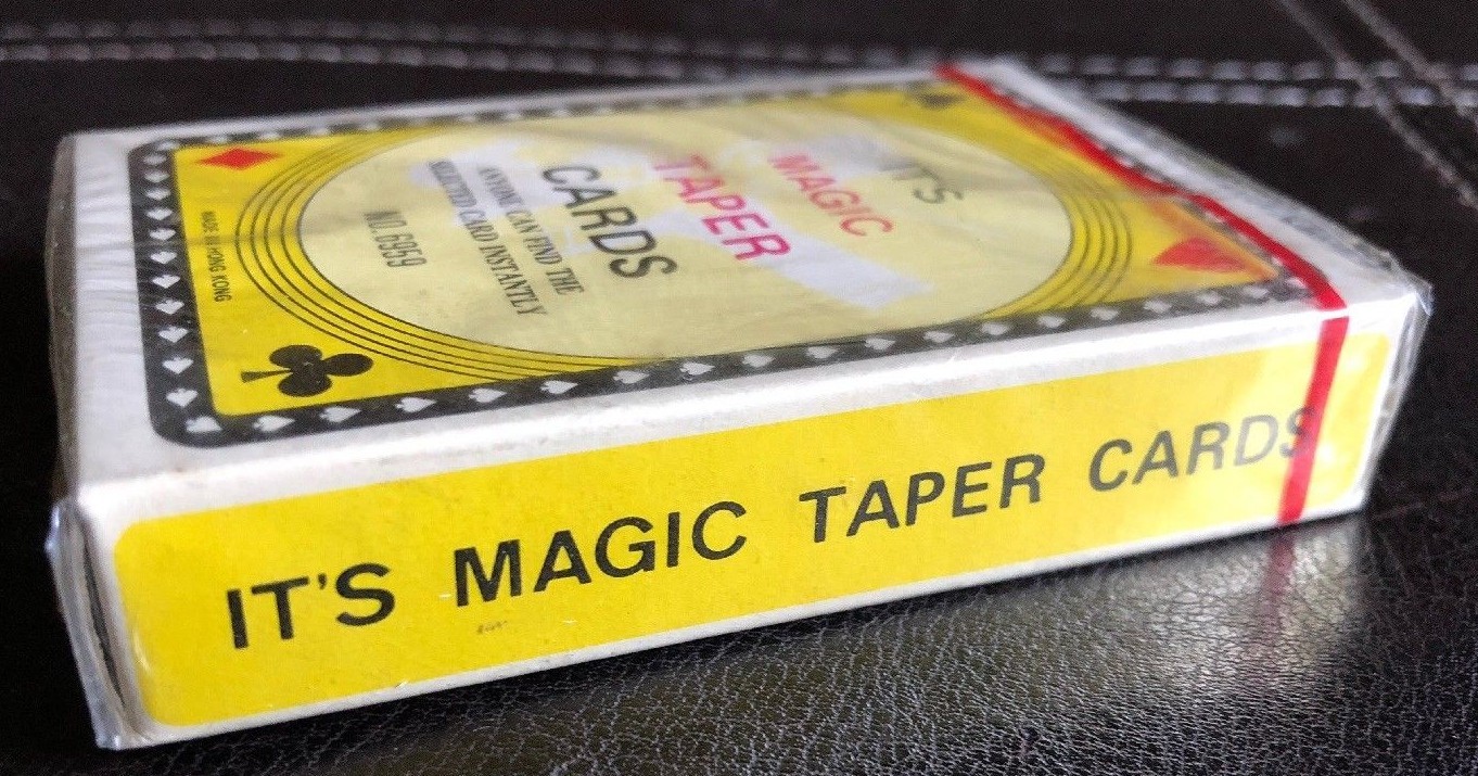 AA28 Rare Vintage ITS MAGIC TAPER CARDS Unopened