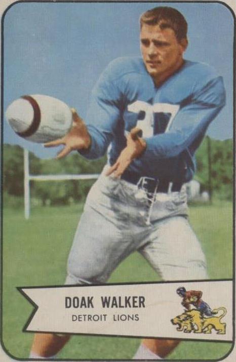 1954 Bowman Doak Walker #41