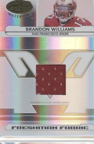 2006 Leaf Certified Materials Brandon Williams #214