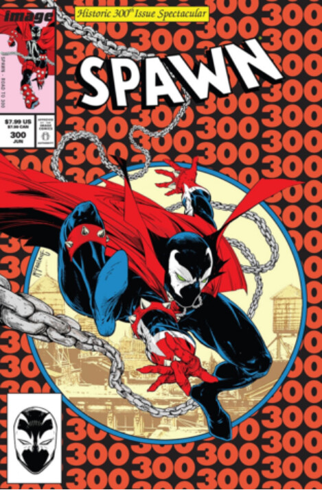 SPAWN 300 J AMAZING SPIDERMAN HOMAGE PARODY VARIANT TODD McFARLANE NM