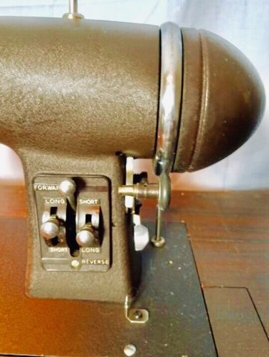 Mid-Century Art Deco Kenmore 1938 Imperial Rotary Sewing Machi Industrial 117.59