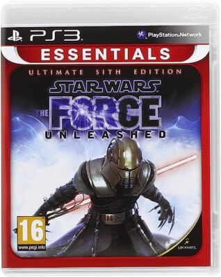 PS3 Star Wars The Force Unleashed Sith Edition ESSENTIALS