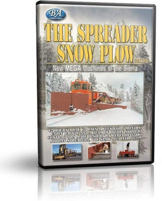 Spreader Snow Plow, Mega Machines of the Sierra, Union Pacific Donner Pass