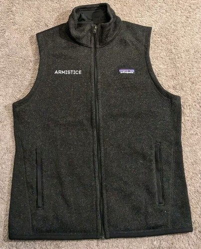 patagonia - 【Women&#39;s S ブラック系】 Patagonia ( パタゴニア ) ベター セーター ベスト Better Sweater Vest 25885 International Women&#39;s BLK Black Patagonia Women's Better Sweater® Vest Corporate embroidered