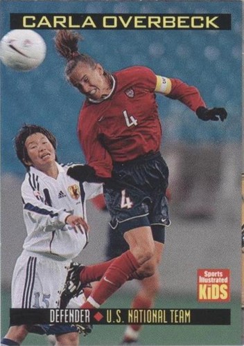 1999 Sports Illustrated for Kids Series 2 Carla Overbeck #837