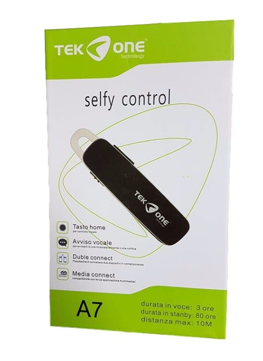 Auricolare Bluetooth TeKone A7 Per Smartphone Media Controllo Vocale hsb