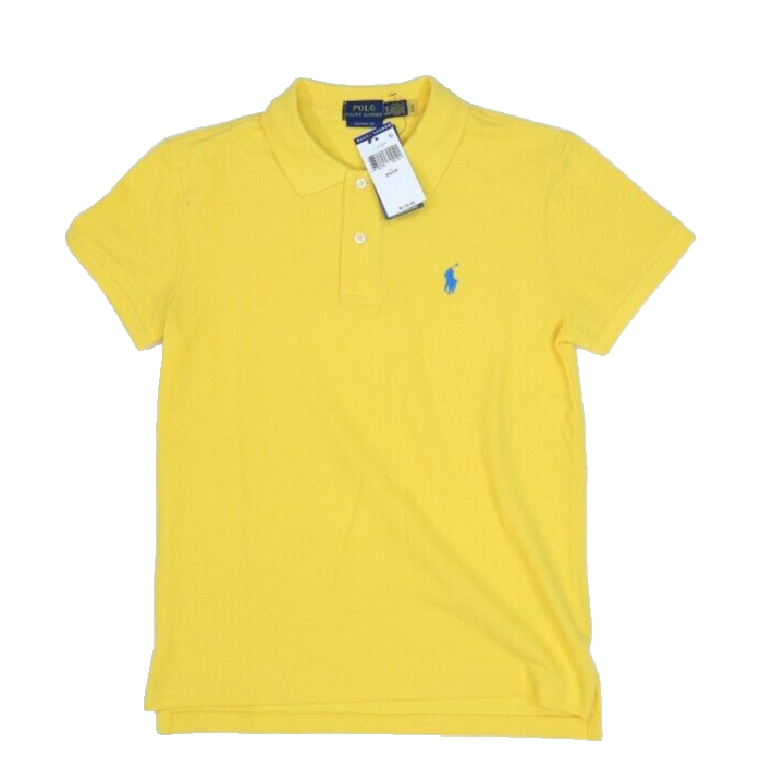 philme polo  navy×yellow size4 Amazon.com: Ladies Golf Polo Shirt - Cool Plus Tri-Tone