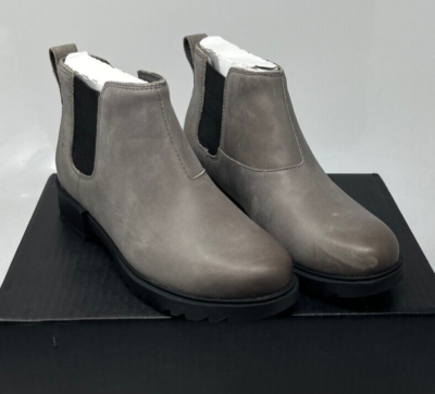 Sorel emelie chelsea boot quarry sale