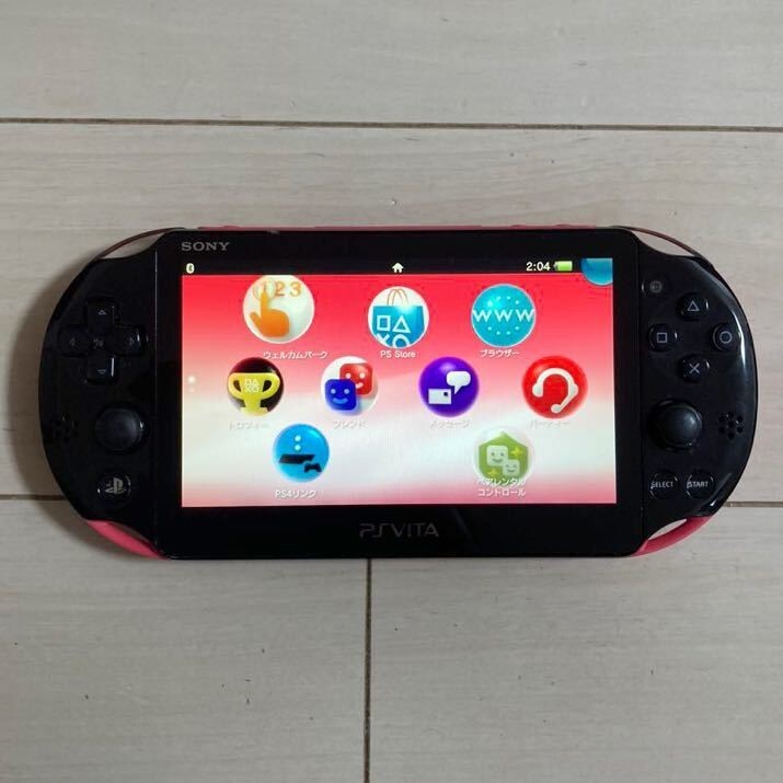 PSVITA PCH-2000 ZA15 ピンク/ブラック Amazon | PlayStation Vita Wi-Fiモデル ピンク/ブラック (PCH
