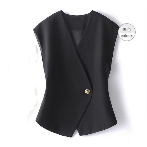 anuke 25SS Cutoff Over Vest ブラウン38 ànuke online store