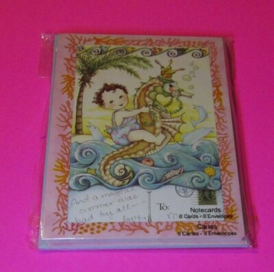 MARY ENGELBREIT NOTE CARDS WHIMSICAL 8 cards & env NEW Pack   #22