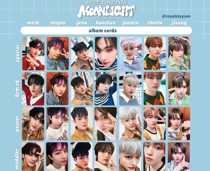NCT DREAM moonlight special ver set セット NEWS | NCT（エヌシーティー） Website