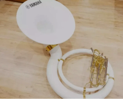 Yamaha YSH-301 Series Fiberglass BBb Sousaphone used from japan