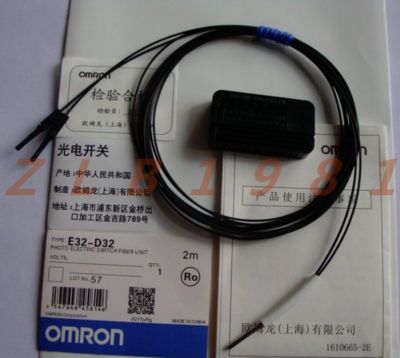 ONE NEW- OMRON Fiber Optic Sensors E32-D32