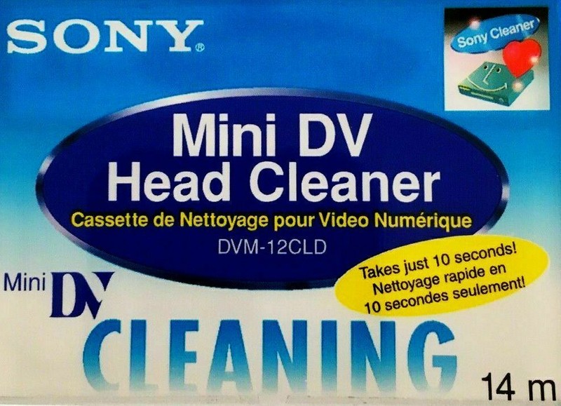 Sony Kassette Kopfreinigung Mini Dv Camcorder Digital Minidv Cleaner Dvm-12cld.