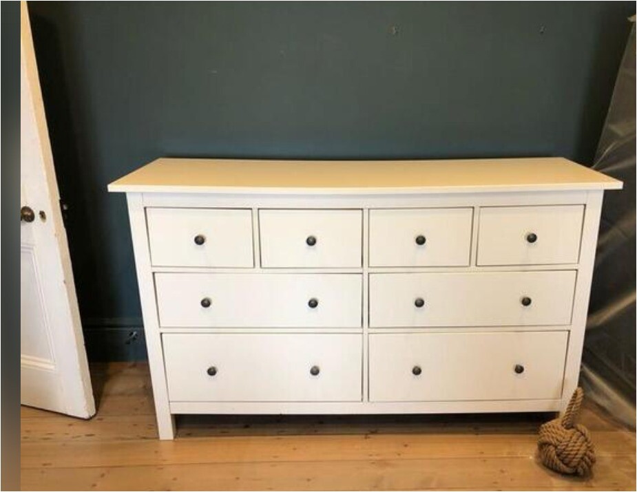 Solid Wood Chest of 8 Drawers White in Epsom, Surrey Gumtree