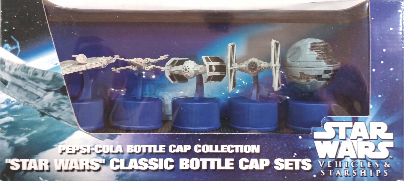 スターウォーズ　PEPSI-COLA BottleCap Collection Pepsi Star Wars Classic Bottle Cap Collection. Vehicles and