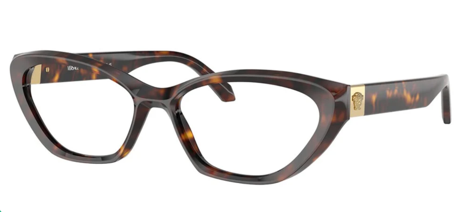 正規品 VERSACE メガネ ローズゴールド イタリア製 A135 Versace™ VE3356 Cat-Eye Eyeglasses | EyeOns.com