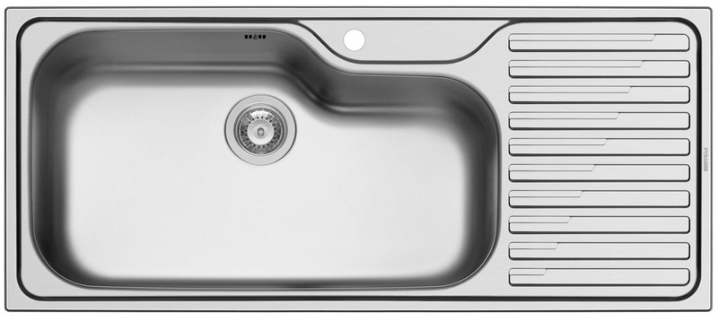 KÃ¼ChenspÃ¼Le 116x50 Cm EinbauspÃ¼Le Titan GastrospÃ¼Le Edelstahl GroÃEs SpÃ¼Lbecken