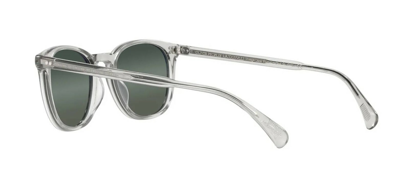 Pre-owned Oliver Peoples Finley Esq. Sun Ov 5298su Black Diamond/steal 51mm Sunglasses In Steal Shaded Mirrored
