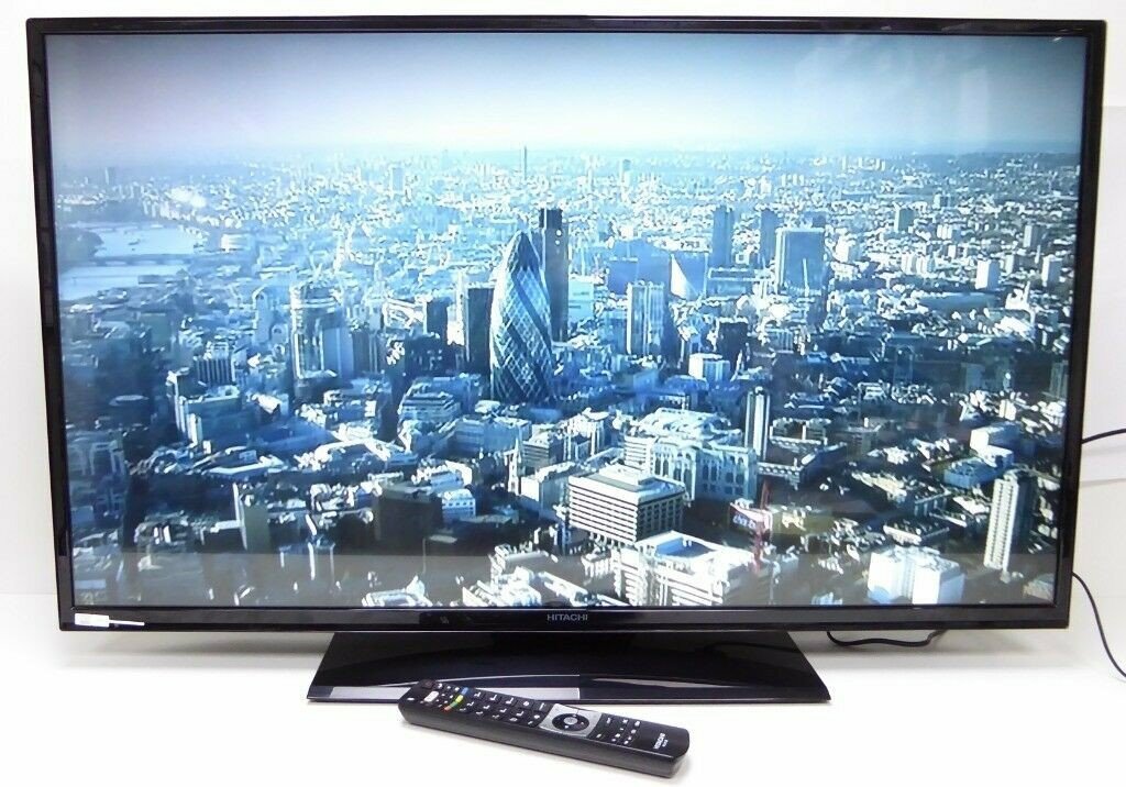 Hitachi 42HBT42U K 42 Inch SMART Full HD LED TV Freeview HD Black in