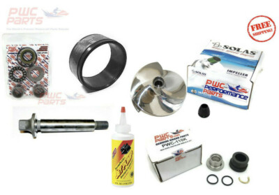 JU樣 專用7300 SEADOO Jet Pump Rebuild Kit Wear Ring Impeller Shaft Seal