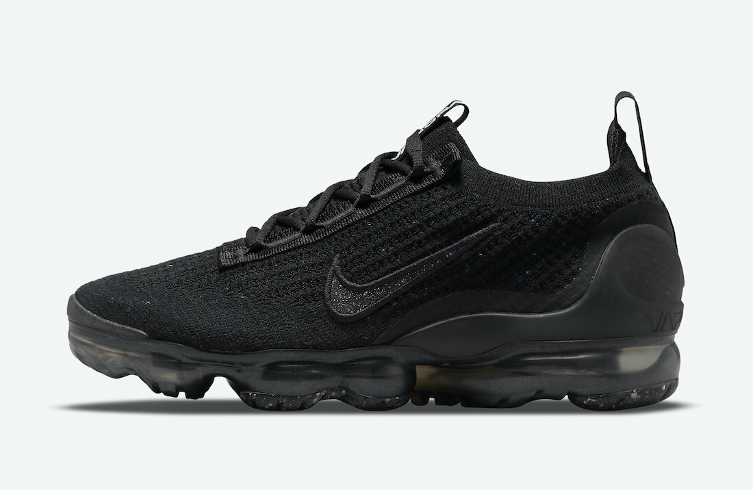 

Женские кроссовки Nike Air Vapormax 2021 Flyknit Triple Black DC9454-001 sz 7 для бега, Черный, Nike Air Vapormax Flyknit 2021