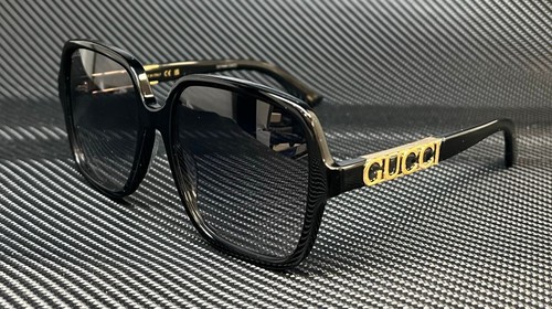 GUCCI GG1189S 002 Black Grey Gradient Women's M Size