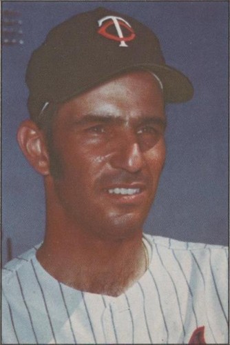 1975 Topps Mini Minnesota Twins - Frank Quilici (MK On Back