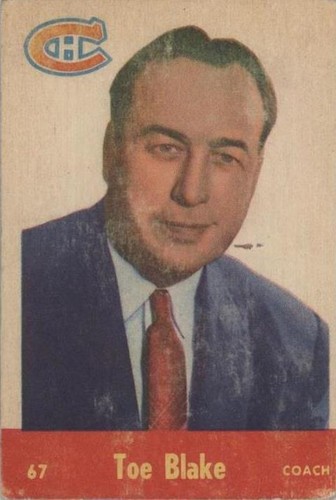 1955-56 Parkhurst - Toe Blake #67