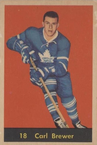 1960-61 Parkhurst - Carl Brewer #18