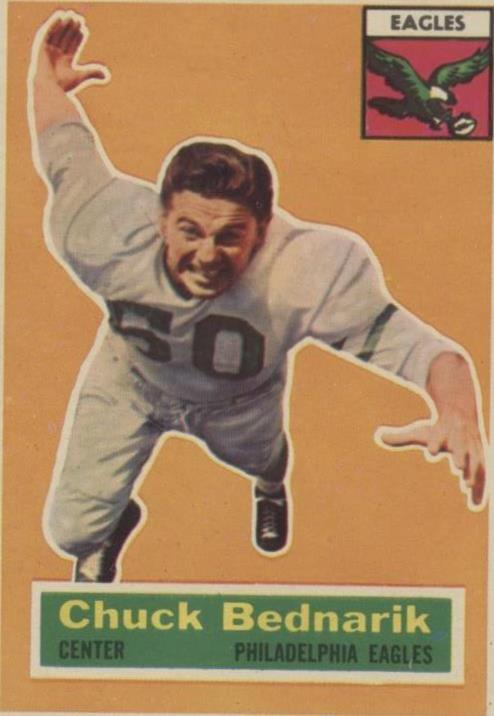 1956 Topps Chuck Bednarik #28