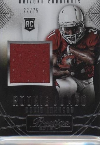 2015 Panini Prestige David Johnson #RJJ-DAJ